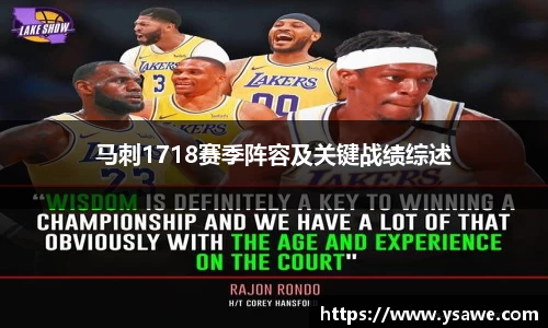 马刺1718赛季阵容及关键战绩综述